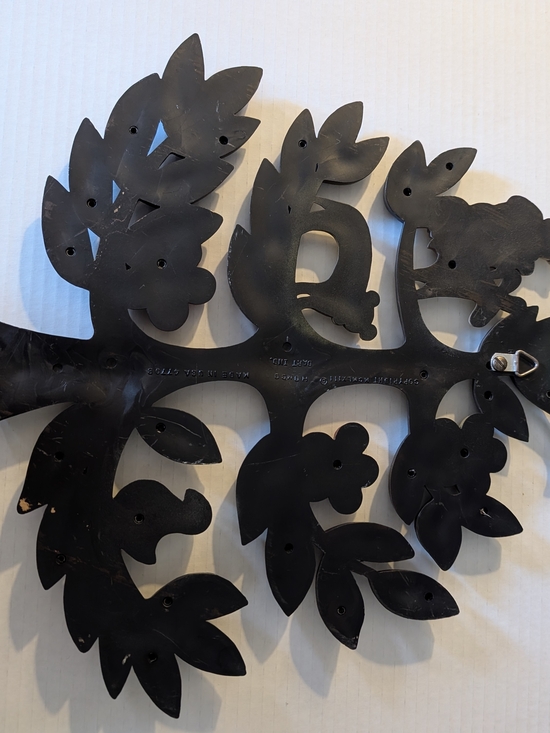 Homco Tree Of Life Wall Hanging Plaque 60's Folkart Mid-Century Modern Vintage - Picture 6 of 8